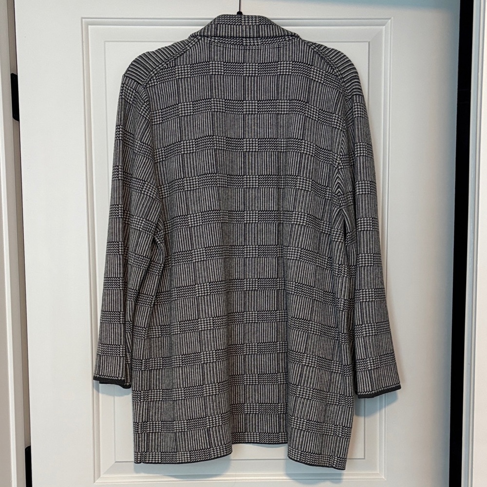 J. Crew Plaid Wool Sweater Blazer - Picture 11 of 11
